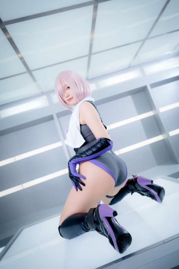    Yuki亭 - FGO玛修·基列莱特高还原Cosplay写真，私房萌系与战术泳装风格双重演绎，精致少女感十足 [140P]第107张图片
