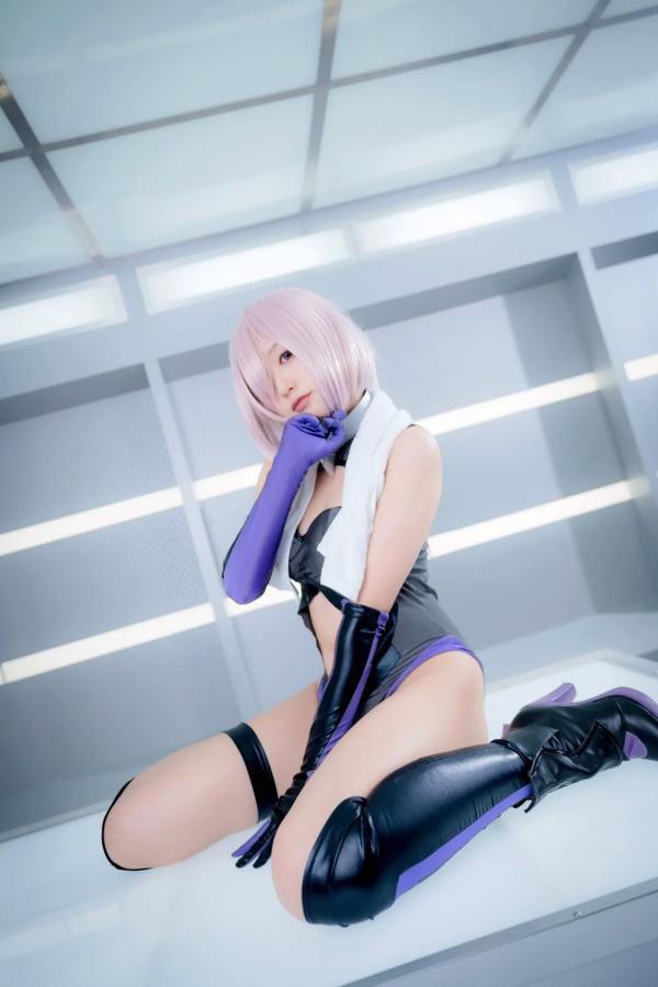    Yuki亭 - FGO玛修·基列莱特高还原Cosplay写真，私房萌系与战术泳装风格双重演绎，精致少女感十足 [140P]第110张图片