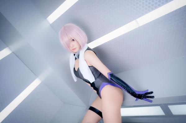    Yuki亭 - FGO玛修·基列莱特高还原Cosplay写真，私房萌系与战术泳装风格双重演绎，精致少女感十足 [140P]第111张图片