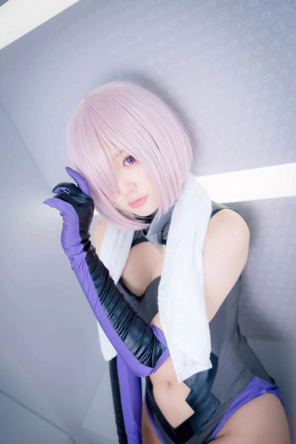    Yuki亭 - FGO玛修·基列莱特高还原Cosplay写真，私房萌系与战术泳装风格双重演绎，精致少女感十足 [140P]第113张图片