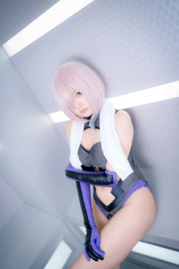    Yuki亭 - FGO玛修·基列莱特高还原Cosplay写真，私房萌系与战术泳装风格双重演绎，精致少女感十足 [140P]第115张图片