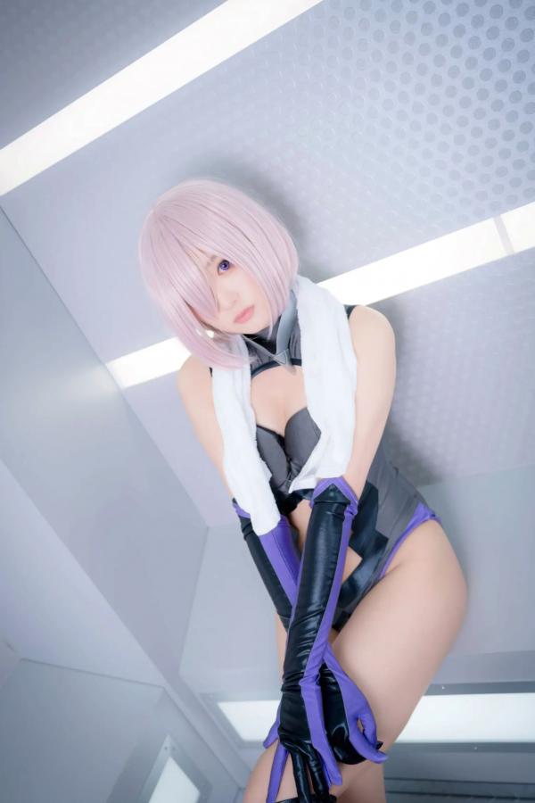    Yuki亭 - FGO玛修·基列莱特高还原Cosplay写真，私房萌系与战术泳装风格双重演绎，精致少女感十足 [140P]第116张图片