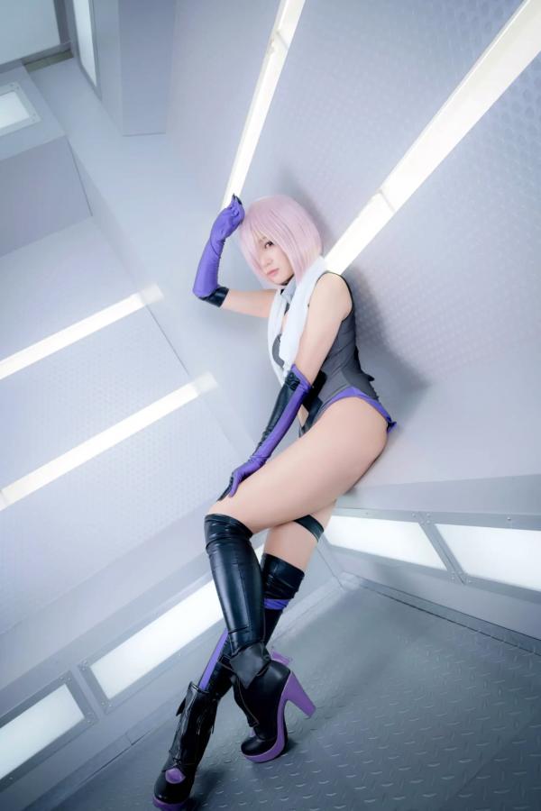    Yuki亭 - FGO玛修·基列莱特高还原Cosplay写真，私房萌系与战术泳装风格双重演绎，精致少女感十足 [140P]第118张图片