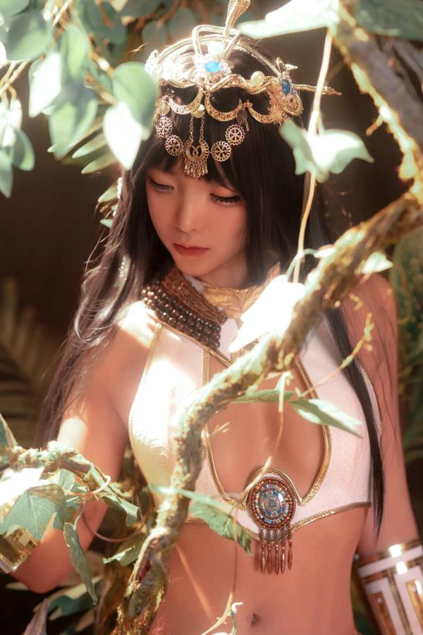    Bangni邦尼 - 埃及公主主题COS，异域风情金饰写真，极致身材诱惑第41张图片