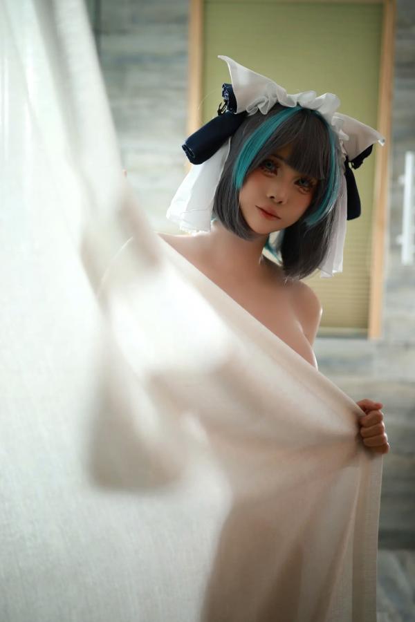    上杉绘梨落 - 柴郡女仆Cos浴室私房写真，极致湿身诱惑 [24P]第15张图片