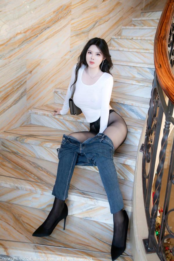    XiuRen秀人网-8618-白茹雪abby-极致大尺度私房写真-黑丝诱惑-2024.05.29第41张图片