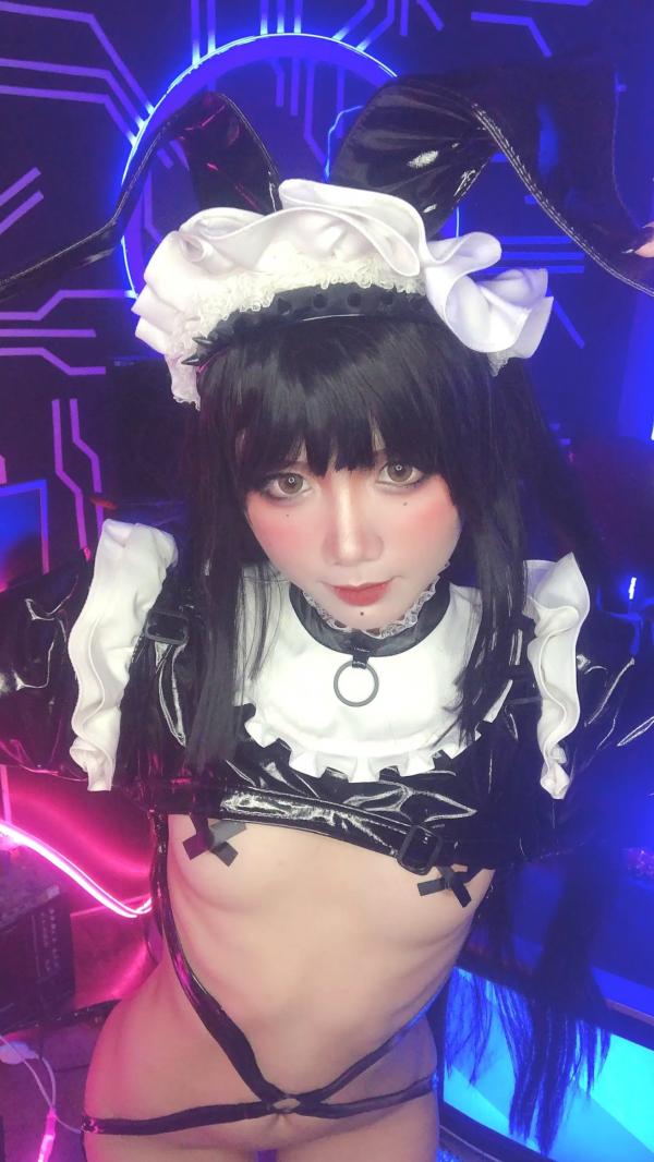    PoppaChan - Zenith Bunny 赛博朋克漆皮兔女郎角色扮演私房写真 [78P]第34张图片