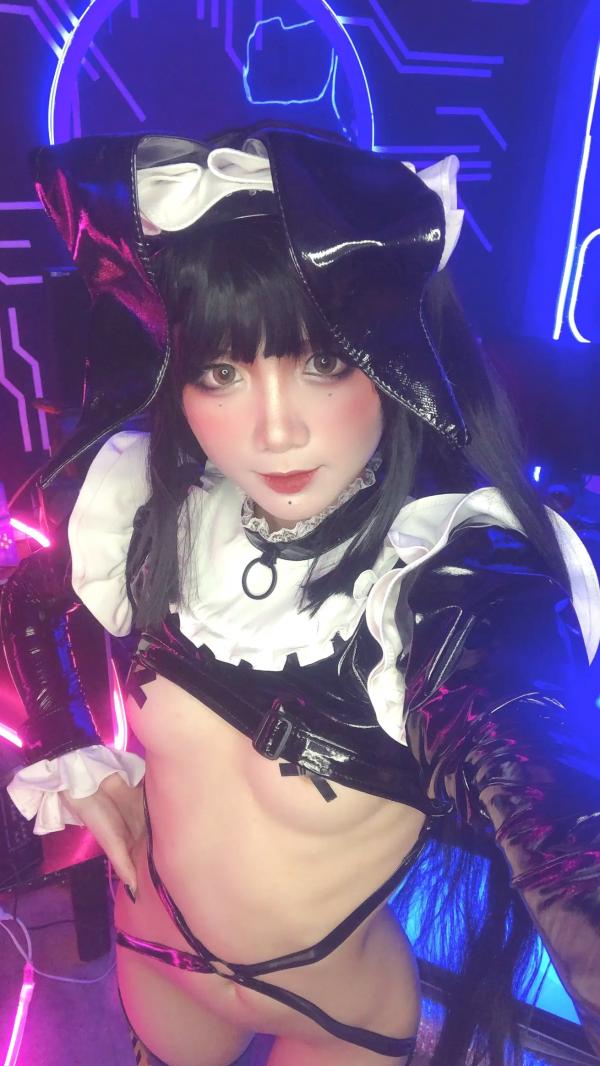    PoppaChan - Zenith Bunny 赛博朋克漆皮兔女郎角色扮演私房写真 [78P]第46张图片
