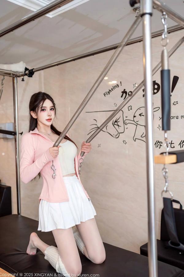    [XINGYAN]星颜社 2025.09.30 Vol.408 模特合集，健身房运动与极致私房性感写真第8张图片