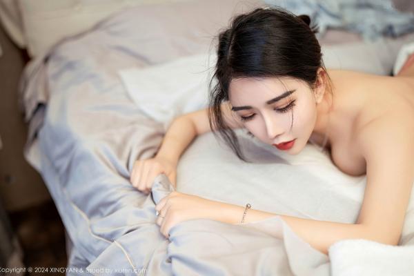    《XingYan星颜社-271-李若汐ci-白色蕾丝内衣诱惑按摩私房照-2024.09.19》第31张图片