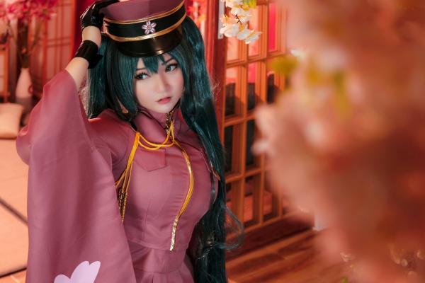    Potato-Godzilla初音未来千本樱COSPLAY：唯美日式和服下的诱惑瞬间第4张图片