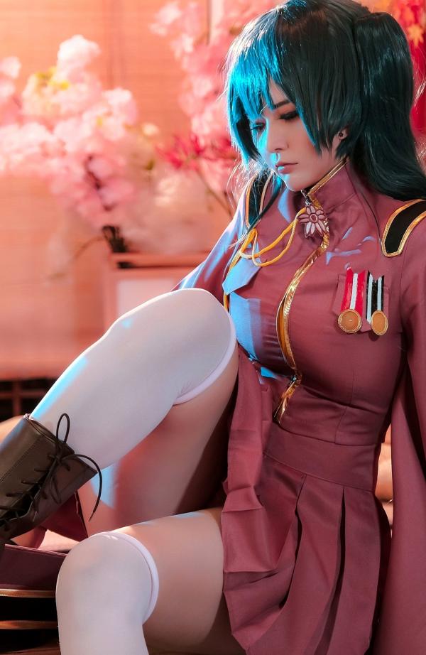    Potato-Godzilla初音未来千本樱COSPLAY：唯美日式和服下的诱惑瞬间第6张图片