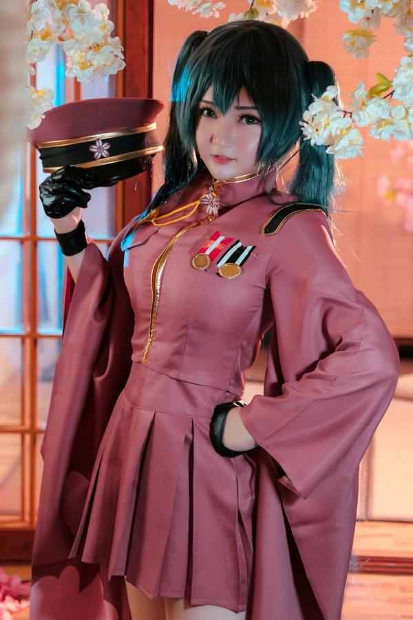    Potato-Godzilla初音未来千本樱COSPLAY：唯美日式和服下的诱惑瞬间第9张图片