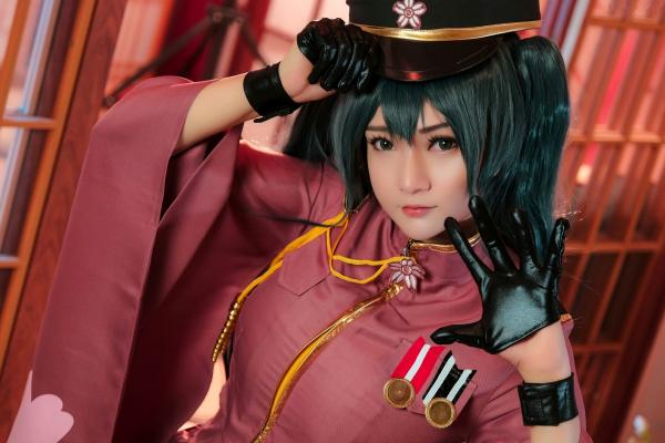    Potato-Godzilla初音未来千本樱COSPLAY：唯美日式和服下的诱惑瞬间第10张图片