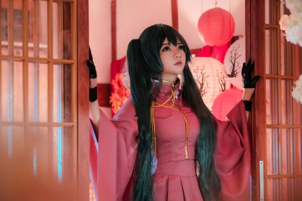    Potato-Godzilla初音未来千本樱COSPLAY：唯美日式和服下的诱惑瞬间第15张图片