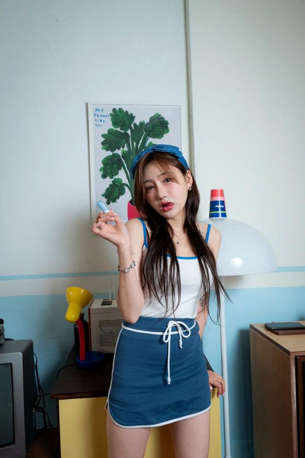    Muchenne 004 - YU [73P] 居家私房写真，清新甜美少女复古风，纹身女神慵懒日常第38张图片