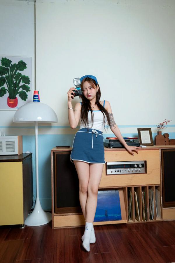   Muchenne 004 - YU [73P] 居家私房写真，清新甜美少女复古风，纹身女神慵懒日常第50张图片