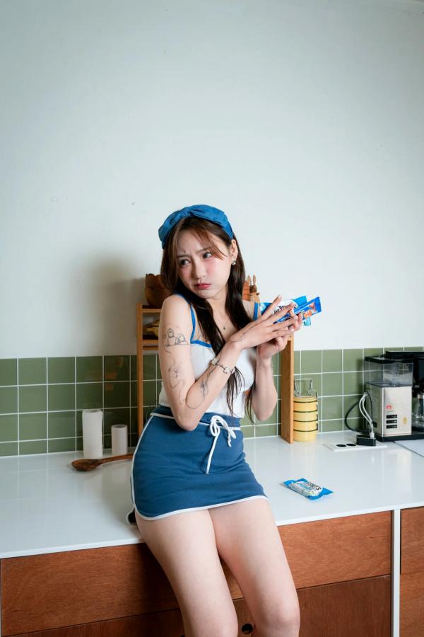    Muchenne 004 - YU [73P] 居家私房写真，清新甜美少女复古风，纹身女神慵懒日常第64张图片