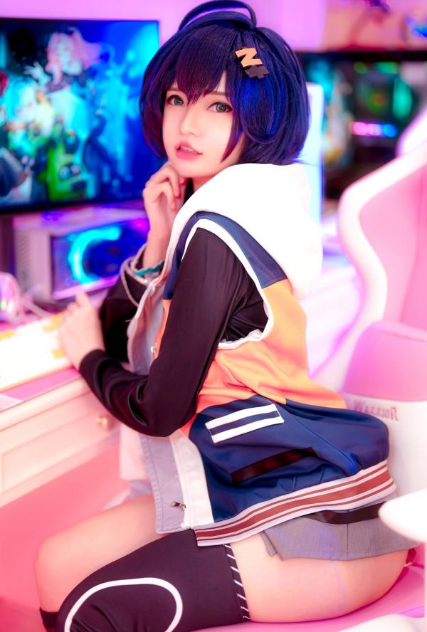    Potato-Godzilla-绝区零贝尔Cosplay-电竞房赛博美少女-极致性感私房写真第9张图片