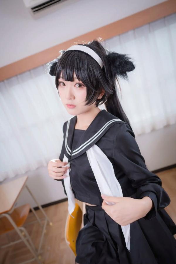    《Yuki亭 - 姐妹的学园罗曼史》猫耳制服少女，黑丝JK诱惑与校园清新风情 [140P]第12张图片