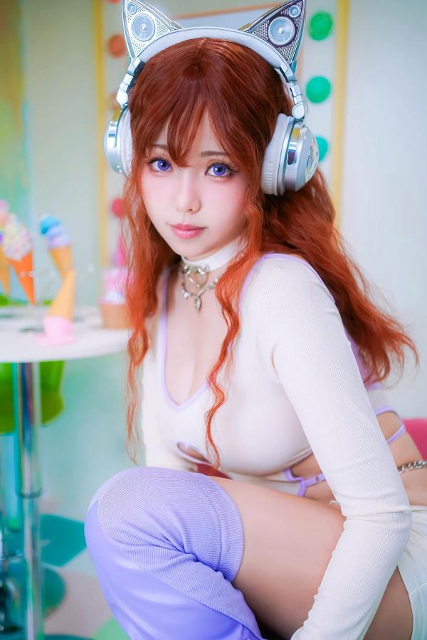    Ely_eee(ElyEE子) - 二次元Y2K猫音甜心角色扮演，全套25P高颜值美少女写真第2张图片