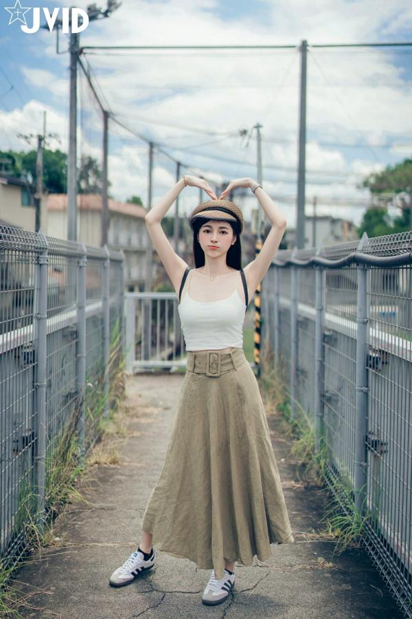   JVID-辰辰-病娇写真-制服角色扮演-缠绕绷带性感大尺度-2023.09.02第19张图片