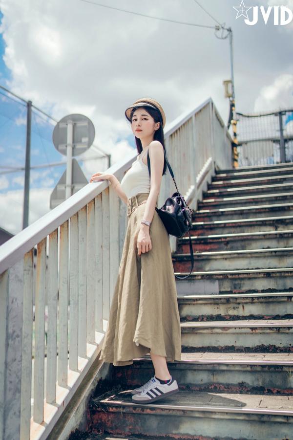   JVID-辰辰-病娇写真-制服角色扮演-缠绕绷带性感大尺度-2023.09.02第30张图片