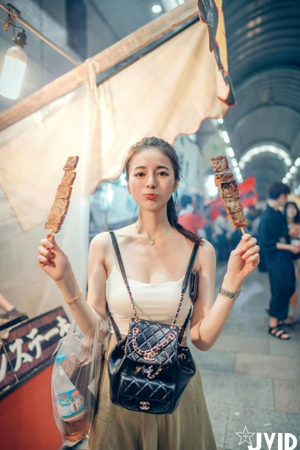    JVID-辰辰-病娇写真-制服角色扮演-缠绕绷带性感大尺度-2023.09.02第58张图片