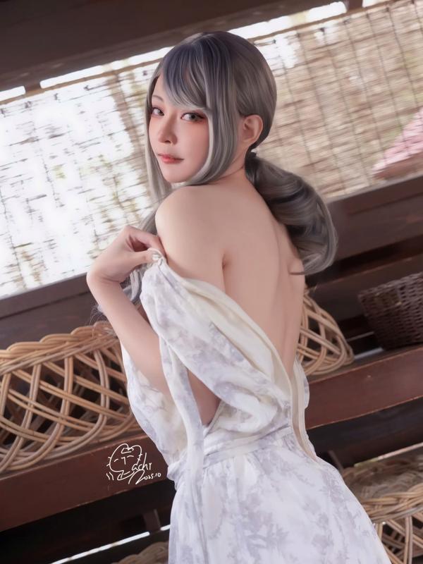    Machi馬吉 小丁 温泉双人篇，绝美私房大尺度写真，湿身诱惑与白嫩美肌尽显，视觉冲击力十足第12张图片