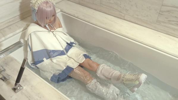    wendydydydy_酱油 - FGO 玛修浴室私房角色扮演湿身诱惑写真 [113P]第14张图片