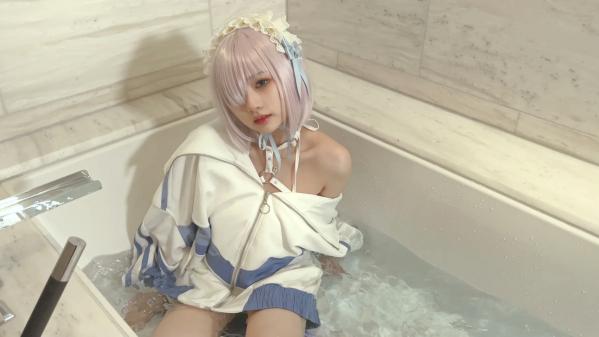    wendydydydy_酱油 - FGO 玛修浴室私房角色扮演湿身诱惑写真 [113P]第18张图片