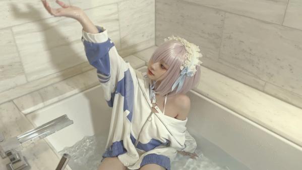    wendydydydy_酱油 - FGO 玛修浴室私房角色扮演湿身诱惑写真 [113P]第19张图片