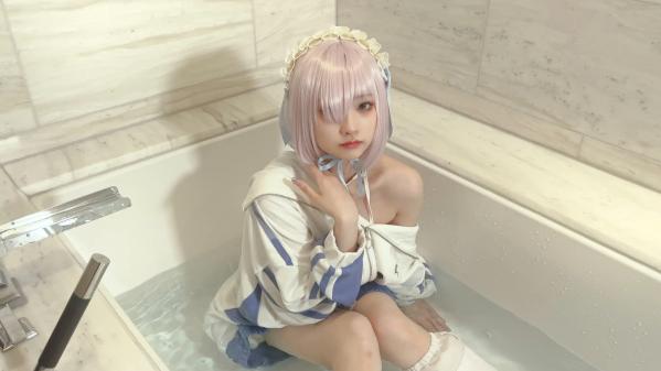    wendydydydy_酱油 - FGO 玛修浴室私房角色扮演湿身诱惑写真 [113P]第23张图片
