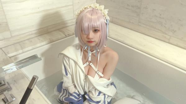    wendydydydy_酱油 - FGO 玛修浴室私房角色扮演湿身诱惑写真 [113P]第24张图片