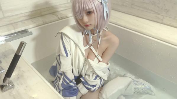    wendydydydy_酱油 - FGO 玛修浴室私房角色扮演湿身诱惑写真 [113P]第25张图片