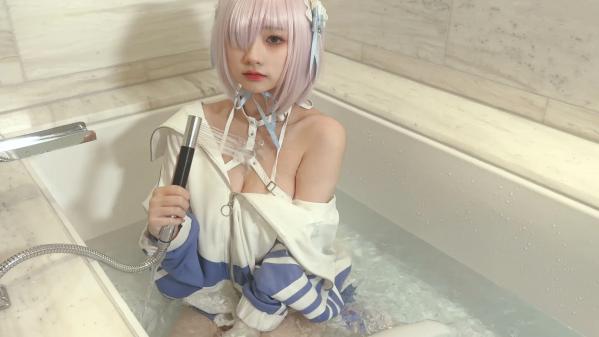    wendydydydy_酱油 - FGO 玛修浴室私房角色扮演湿身诱惑写真 [113P]第26张图片