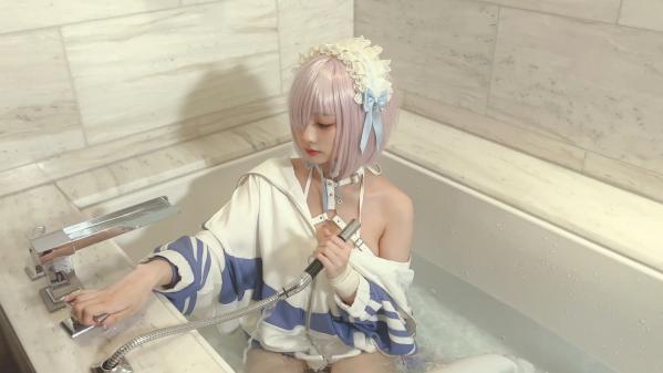    wendydydydy_酱油 - FGO 玛修浴室私房角色扮演湿身诱惑写真 [113P]第28张图片