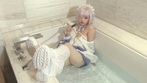    wendydydydy_酱油 - FGO 玛修浴室私房角色扮演湿身诱惑写真 [113P]第40张图片