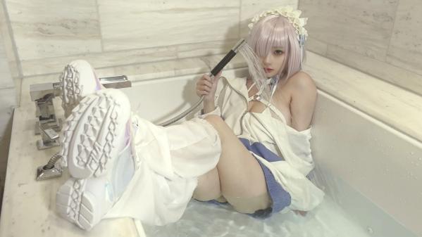    wendydydydy_酱油 - FGO 玛修浴室私房角色扮演湿身诱惑写真 [113P]第45张图片