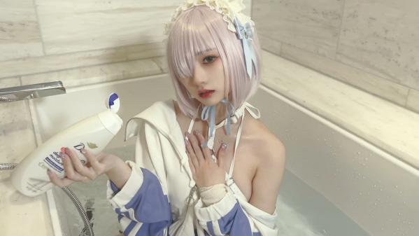    wendydydydy_酱油 - FGO 玛修浴室私房角色扮演湿身诱惑写真 [113P]第48张图片