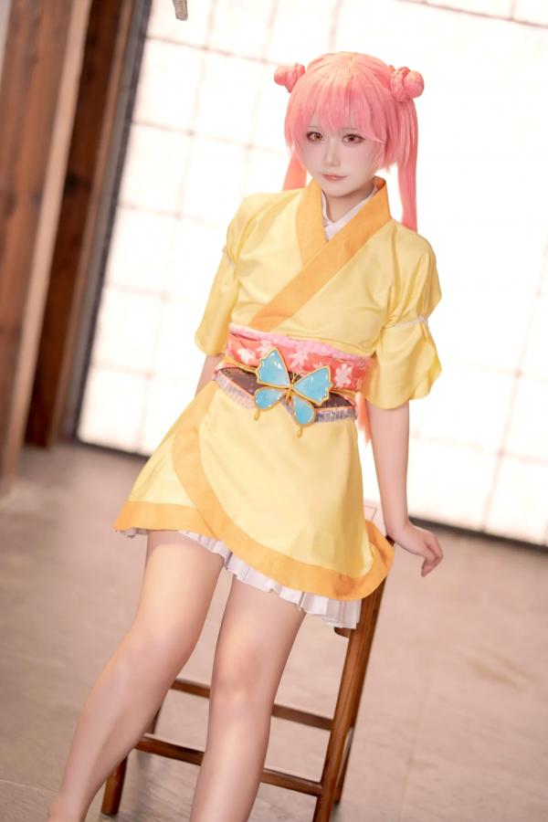    lunananya - 千恋万花 鞍马小春 Cosplay，甜美萌系日系二次元少女风写真 [30P]第7张图片