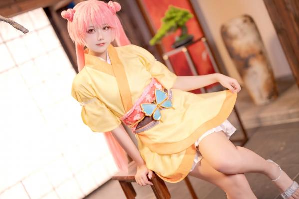    lunananya - 千恋万花 鞍马小春 Cosplay，甜美萌系日系二次元少女风写真 [30P]第9张图片