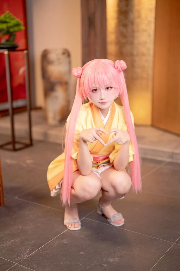    lunananya - 千恋万花 鞍马小春 Cosplay，甜美萌系日系二次元少女风写真 [30P]第10张图片