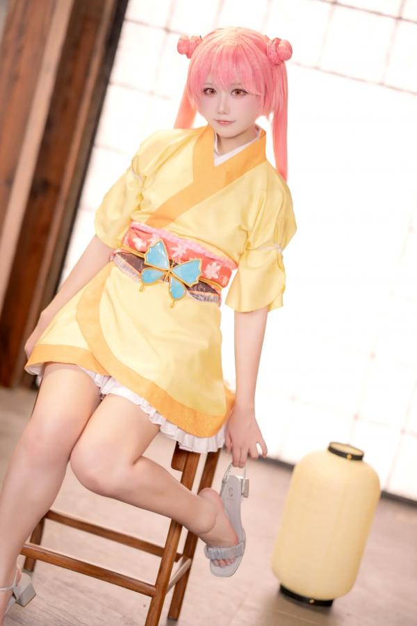    lunananya - 千恋万花 鞍马小春 Cosplay，甜美萌系日系二次元少女风写真 [30P]第14张图片