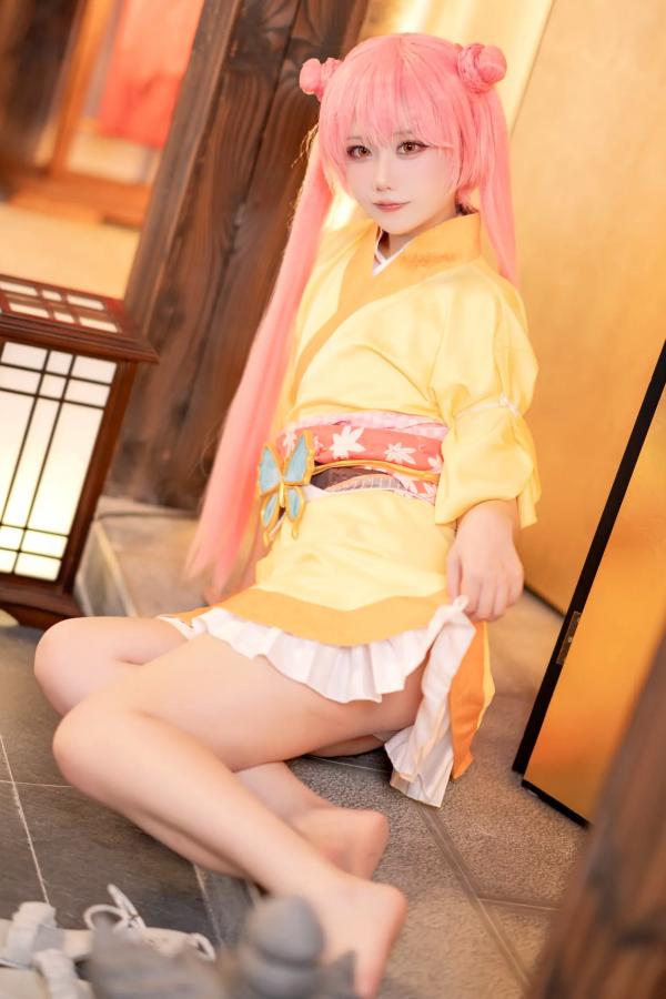    lunananya - 千恋万花 鞍马小春 Cosplay，甜美萌系日系二次元少女风写真 [30P]第23张图片