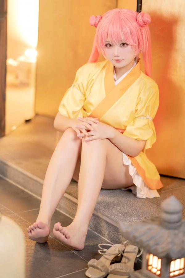    lunananya - 千恋万花 鞍马小春 Cosplay，甜美萌系日系二次元少女风写真 [30P]第24张图片