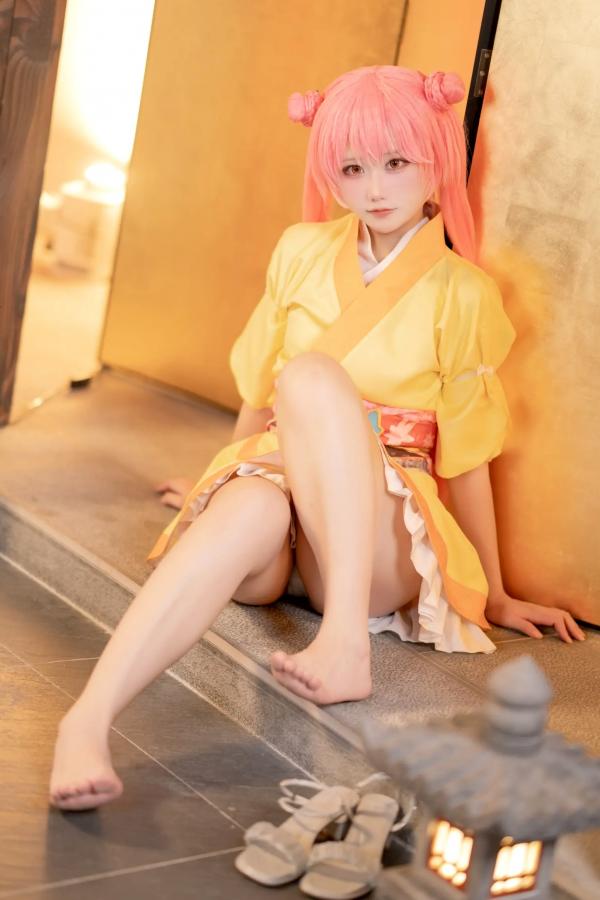    lunananya - 千恋万花 鞍马小春 Cosplay，甜美萌系日系二次元少女风写真 [30P]第25张图片