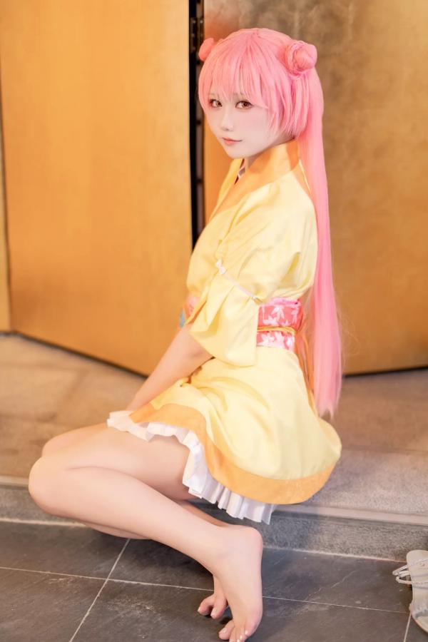    lunananya - 千恋万花 鞍马小春 Cosplay，甜美萌系日系二次元少女风写真 [30P]第29张图片