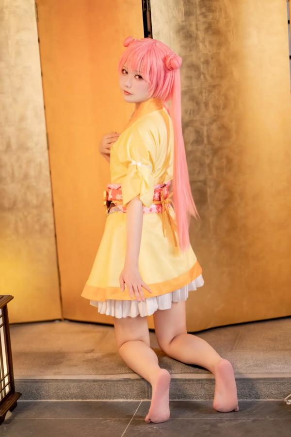    lunananya - 千恋万花 鞍马小春 Cosplay，甜美萌系日系二次元少女风写真 [30P]第30张图片