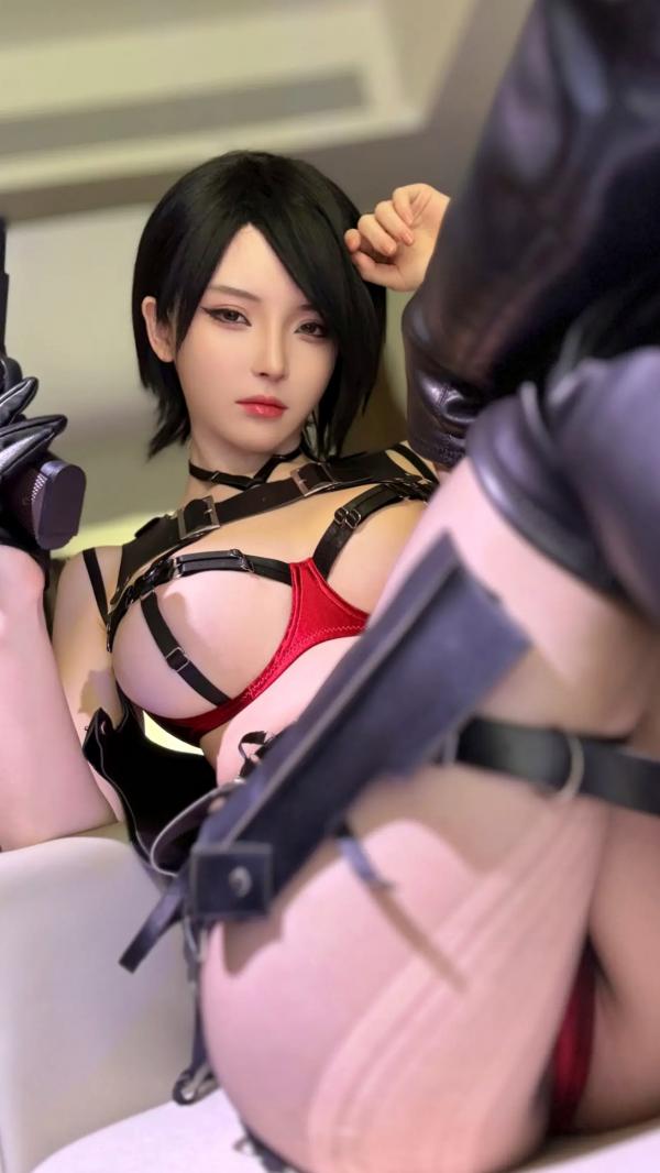    一小央泽 - 生化危机 艾达王角色扮演，制服诱惑私房摄影，波涛胸涌极致身材呈现 [51P]第48张图片